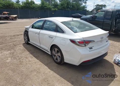 2017 Hyundai Sonata Hybrid Limited z USA, uszkodzony, nr VIN KMHE34L16HA051643
